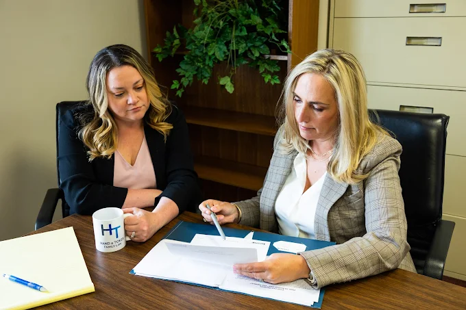 Hand and Toker in office image