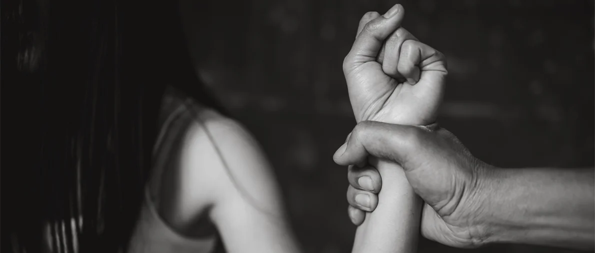 Man Assaulting woman image